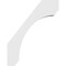 Ekena Millwork 3 1/2-in. W x 22-in. D x 28-in. H Legacy Architectural Grade PVC Knee Brace BRCP035X22X28LEC - alternate 3